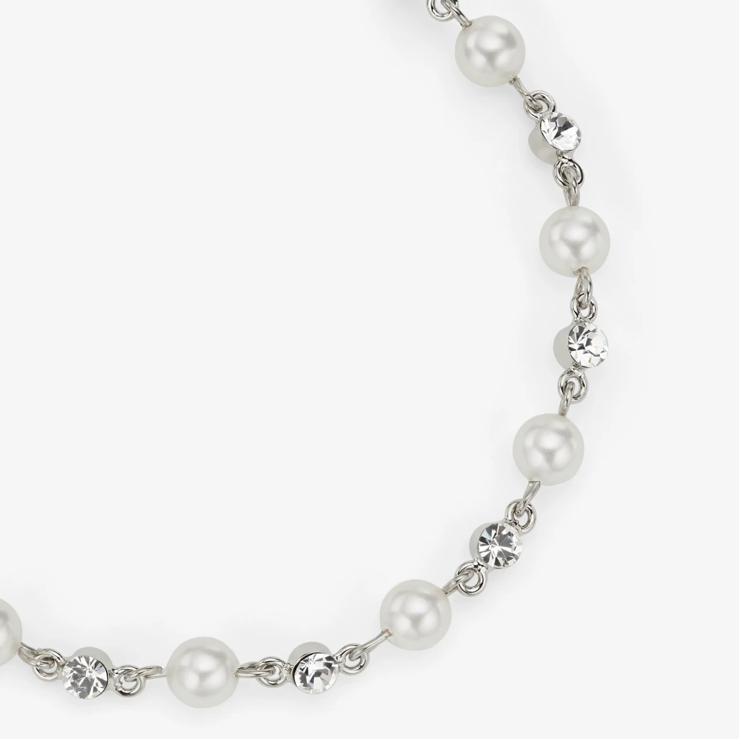 Pearl Crystal Anklet