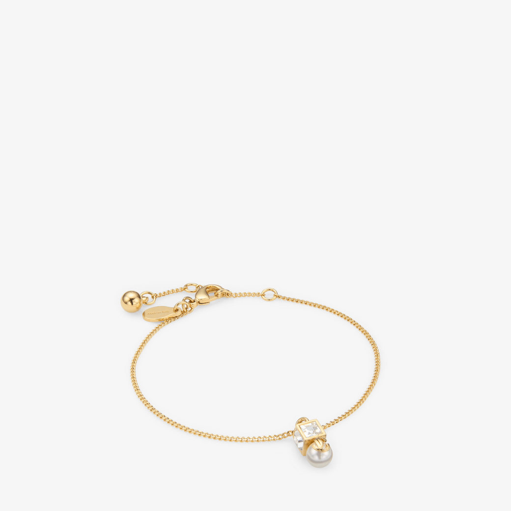 JC Pearl Cube Bracelet