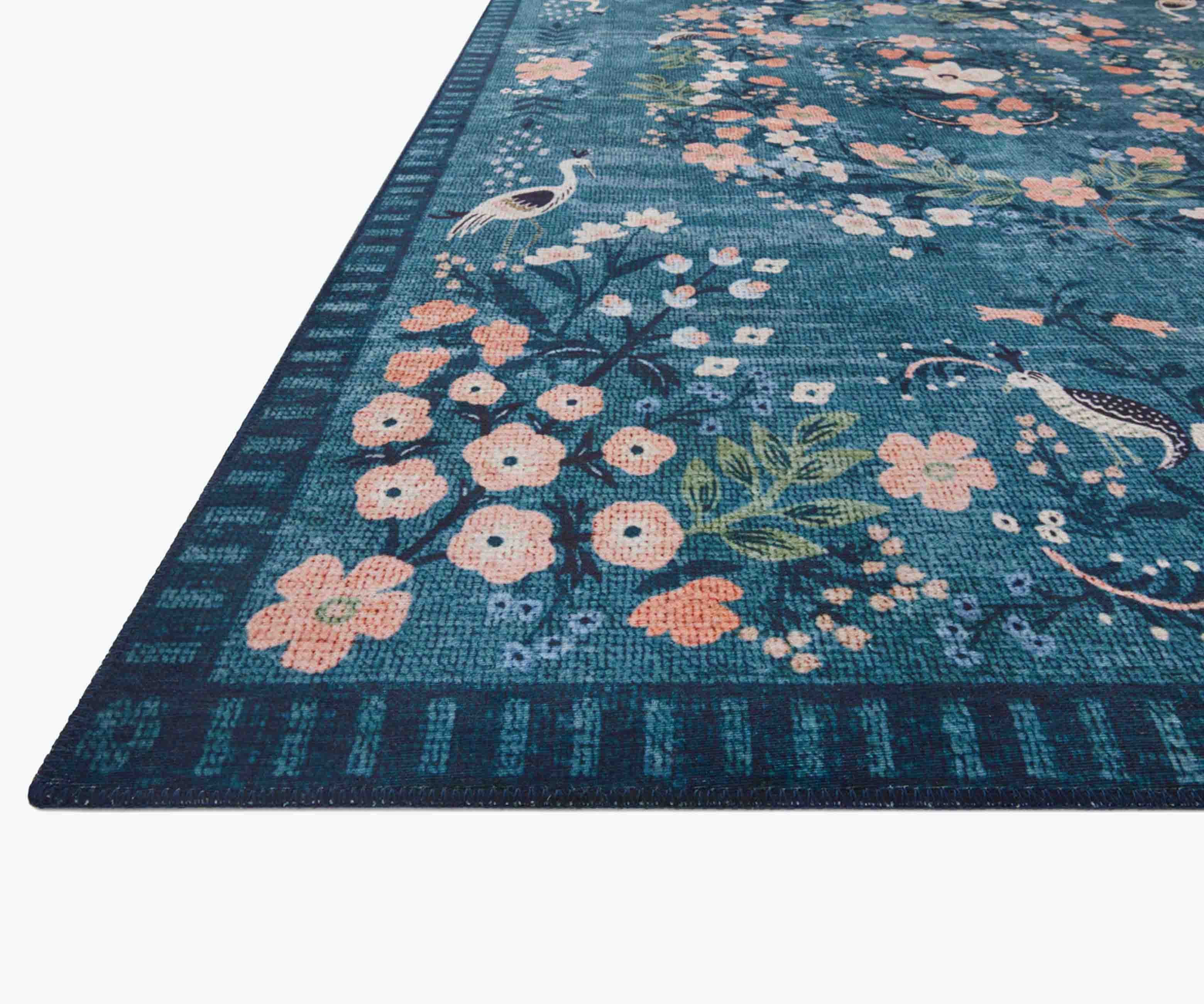 Palais Luxembourg Printed Rug - Teal