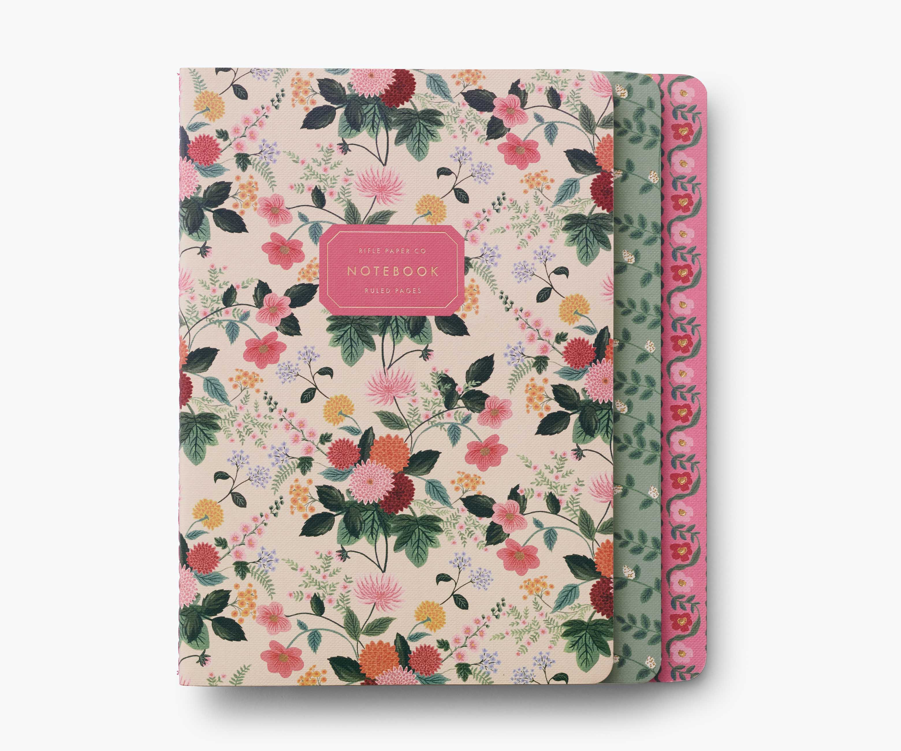 Stitched Notebook Set - Dahlia