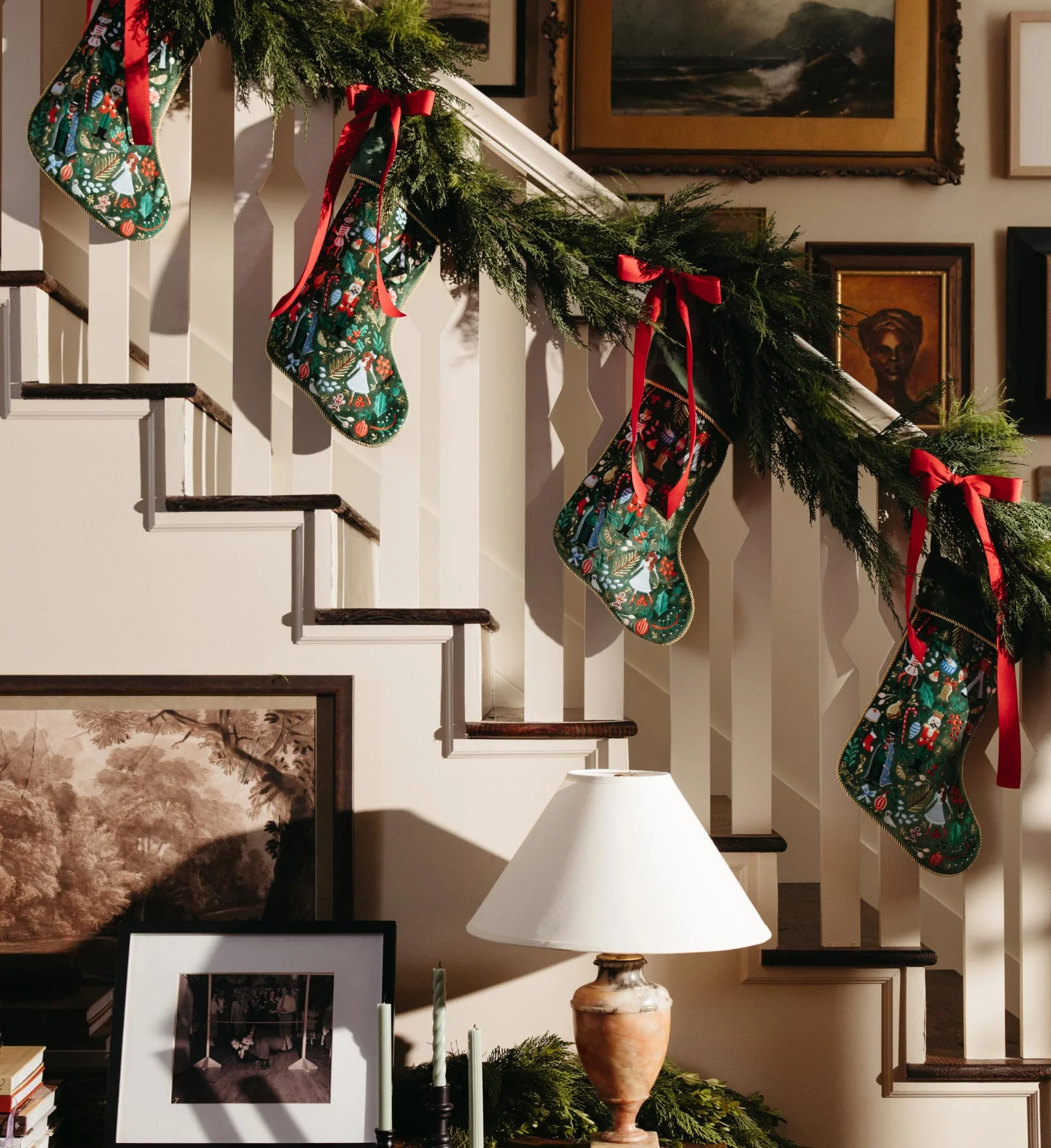 Embroidered Stocking - Nutcracker