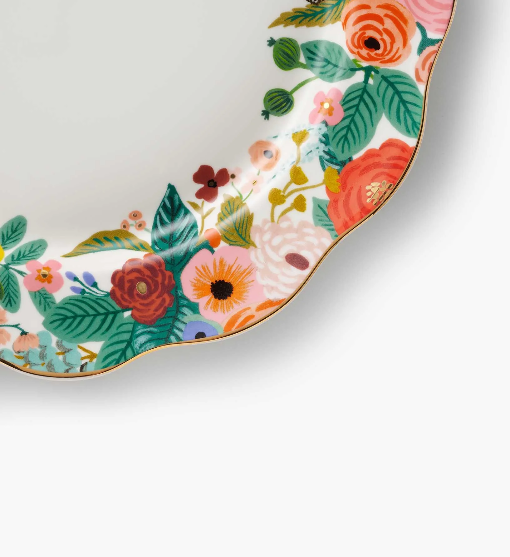 Porcelain Dinner Plate Set - Garden Party