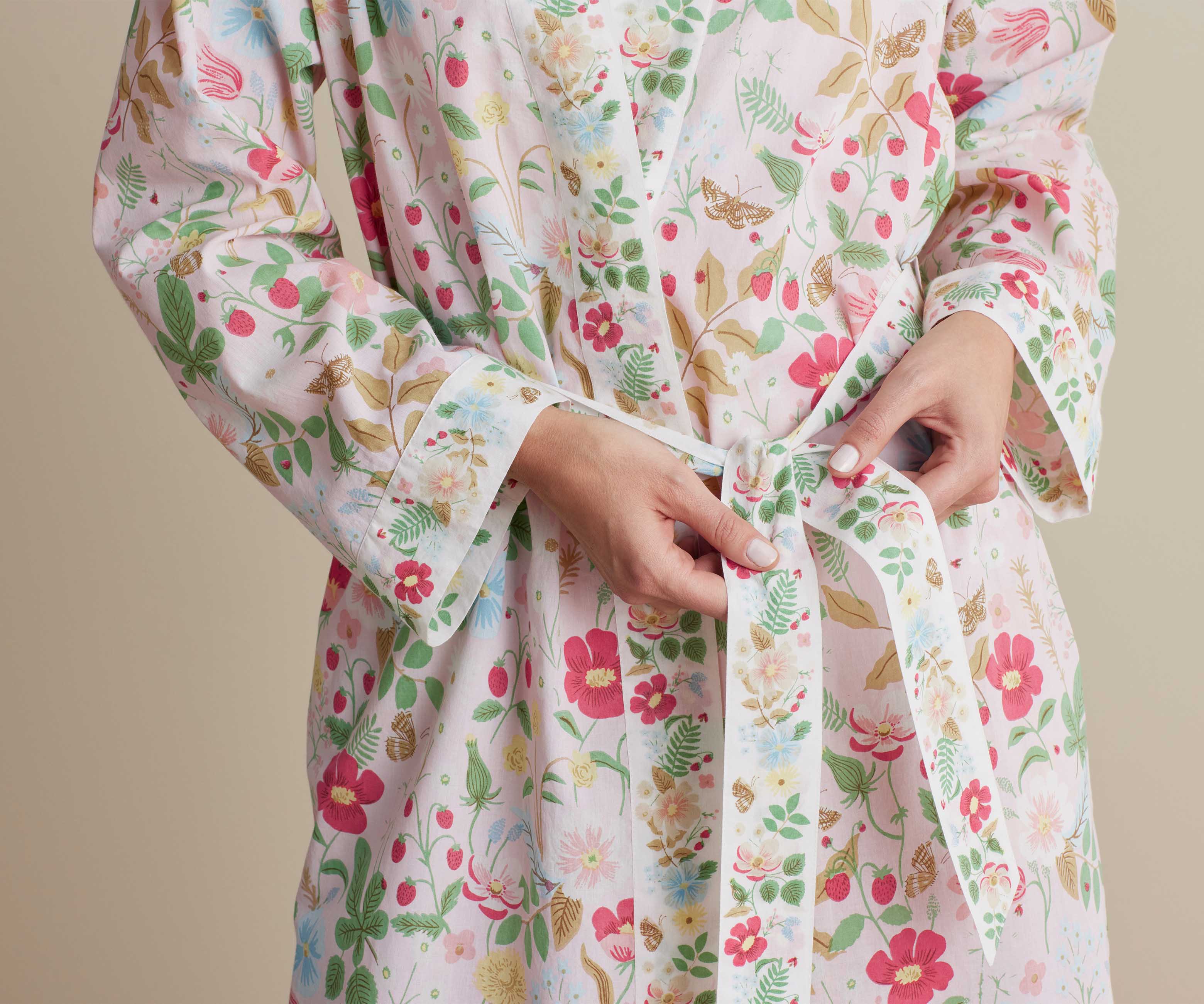 Voile Robe - Strawberry Fields