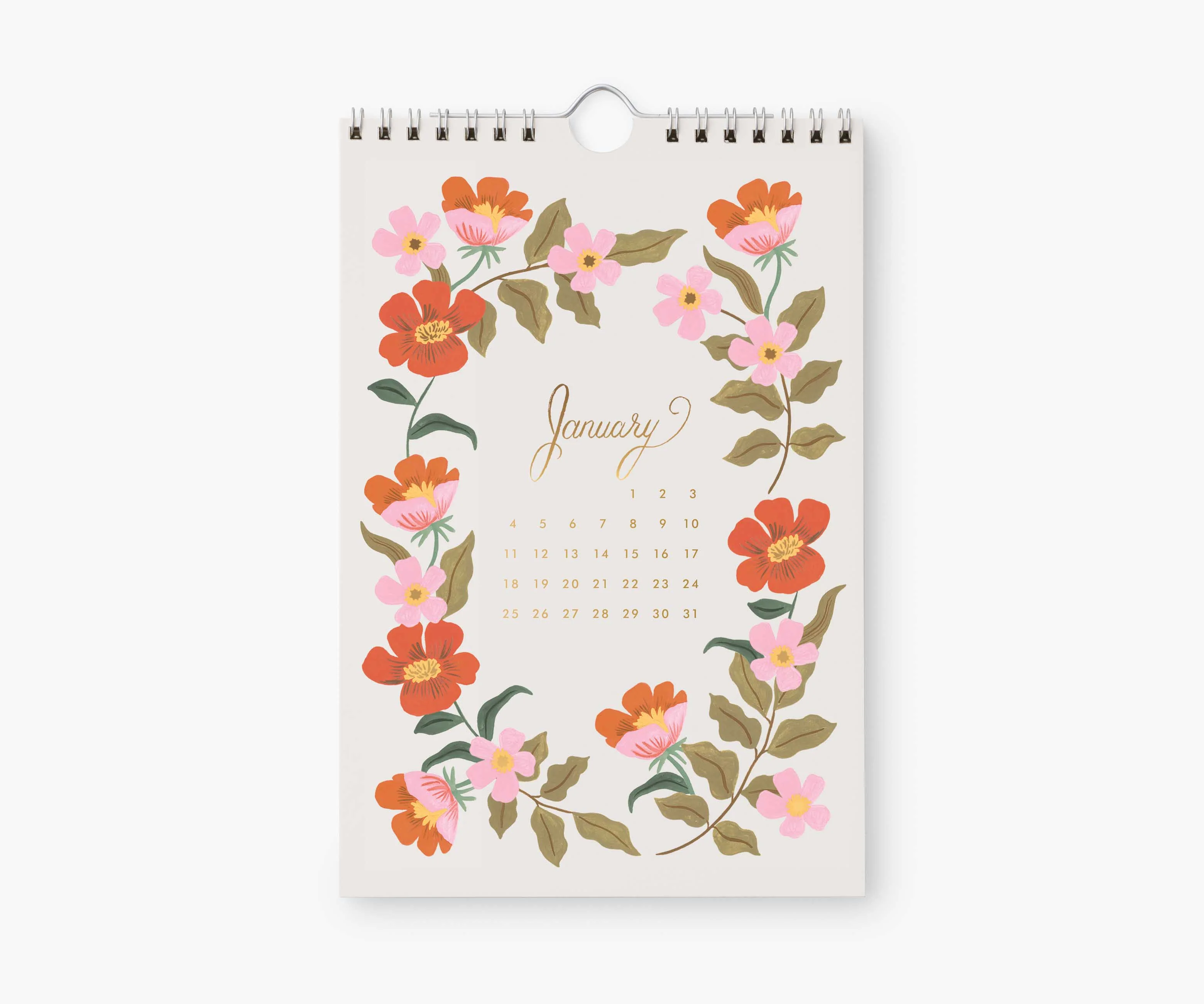2026 Kitchen Calendar - Strawberry Fields