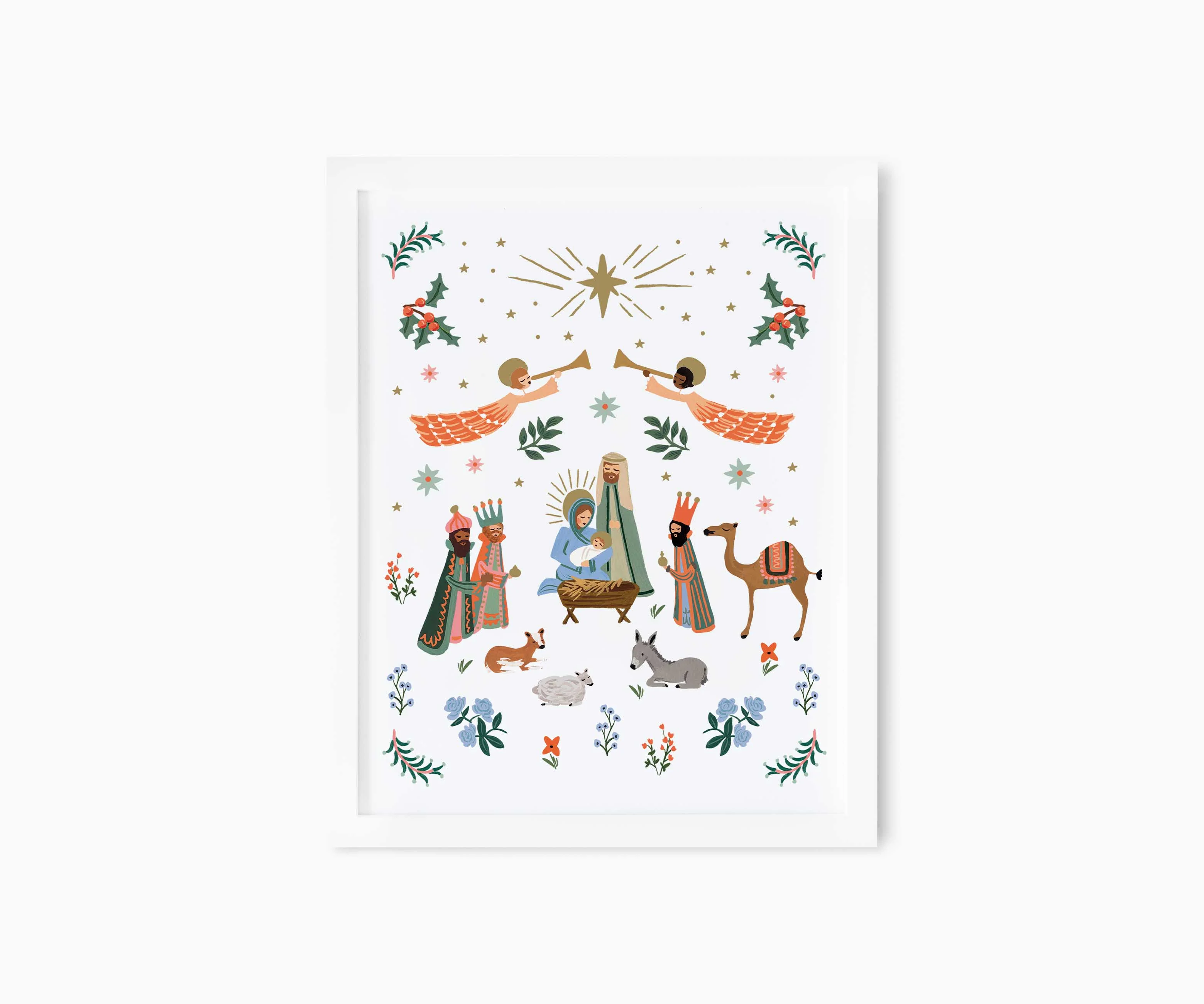 Nativity Scene Art Print