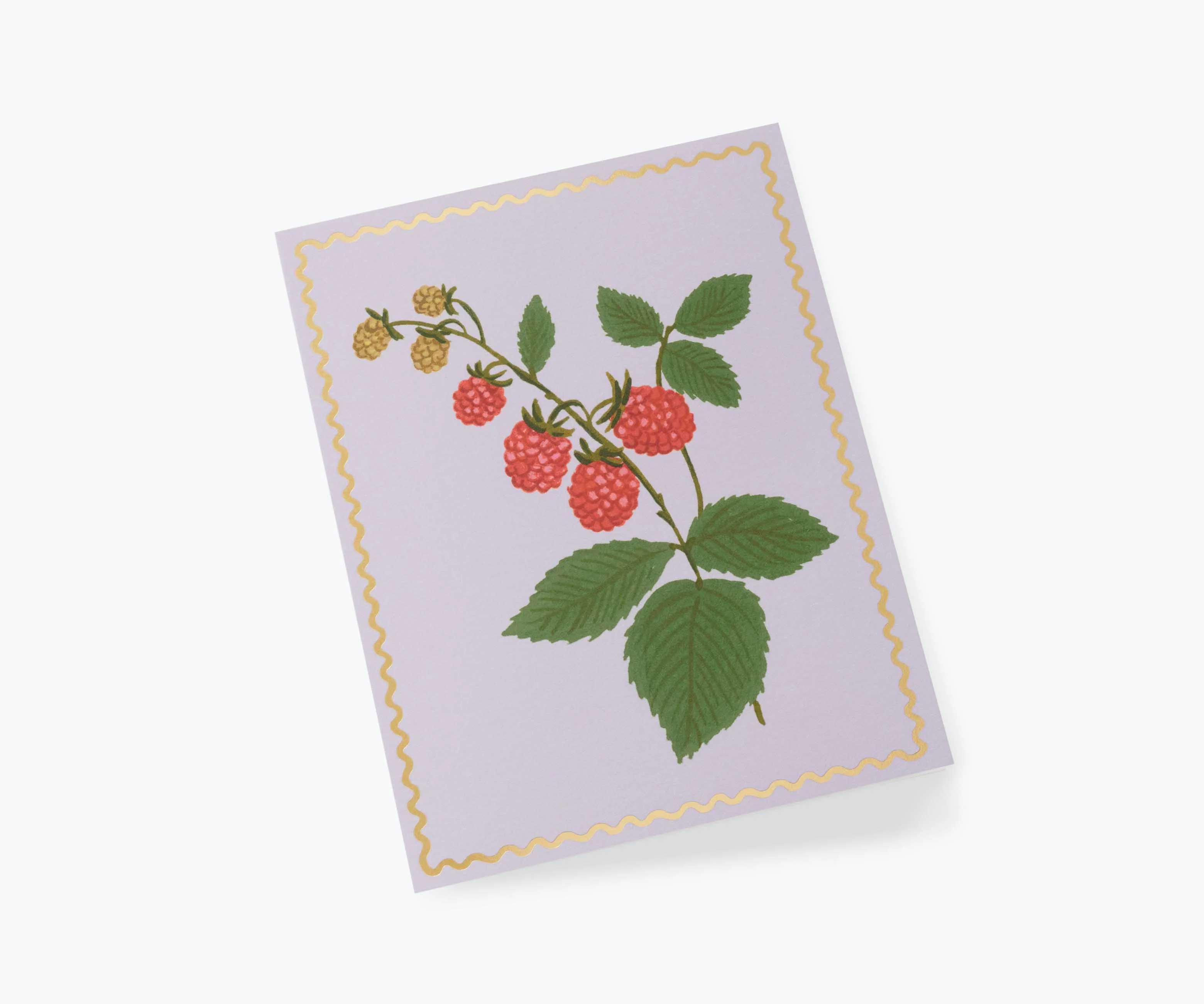 Raspberry Greeting Card