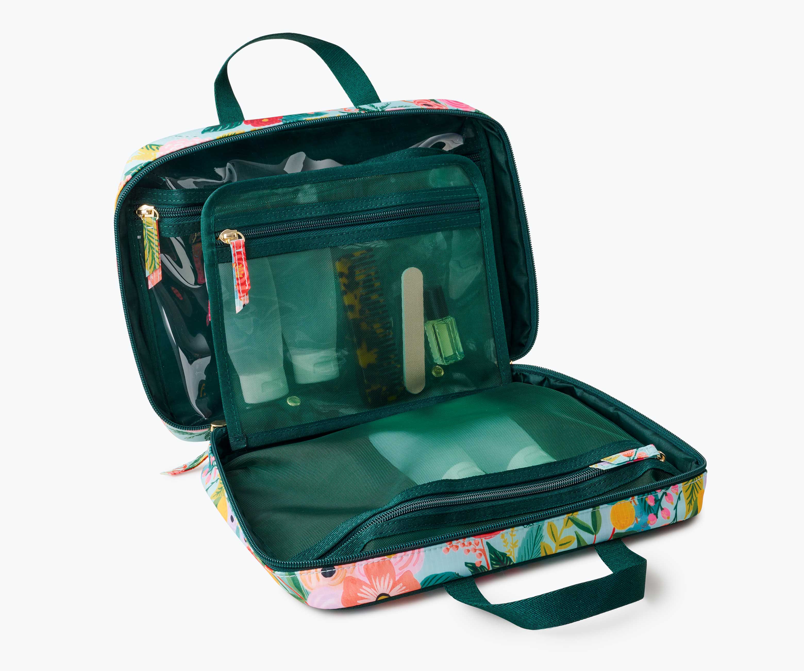 Travel Cosmetic Case - Garden Party