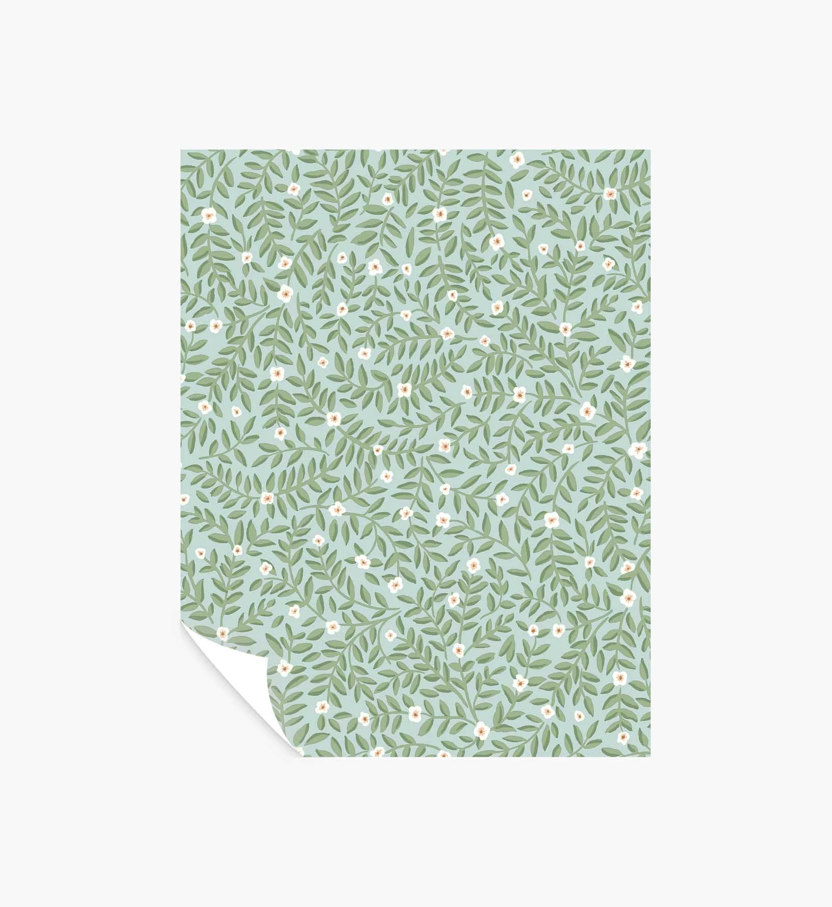 Elodie Peel & Stick Wallpaper Sample - Light Blue