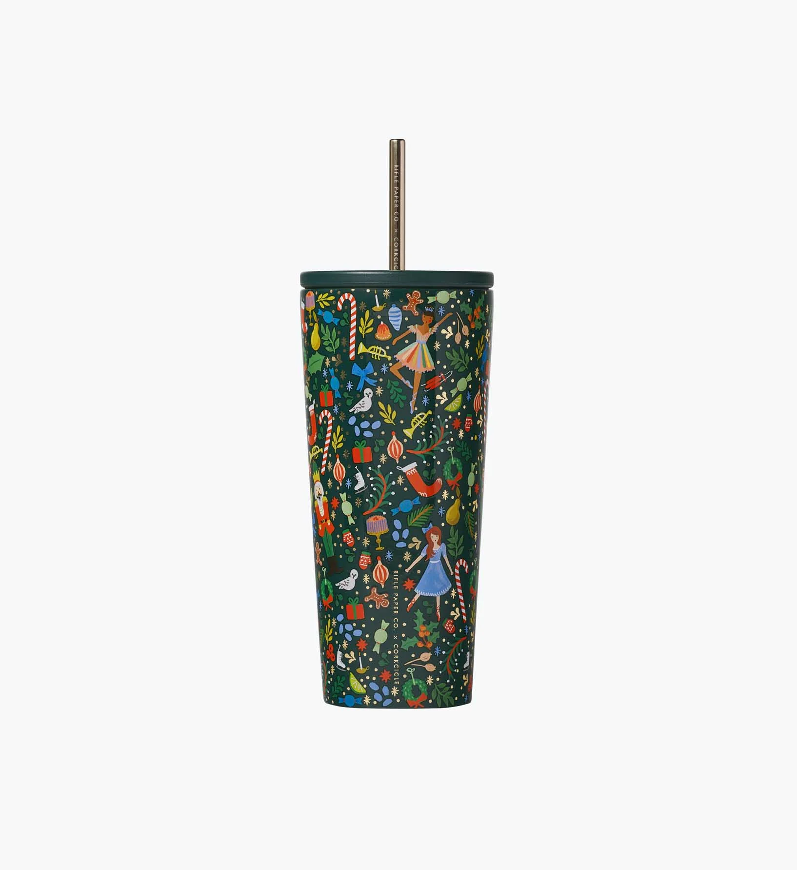 24 oz. Cold Cup - Nutcracker Green