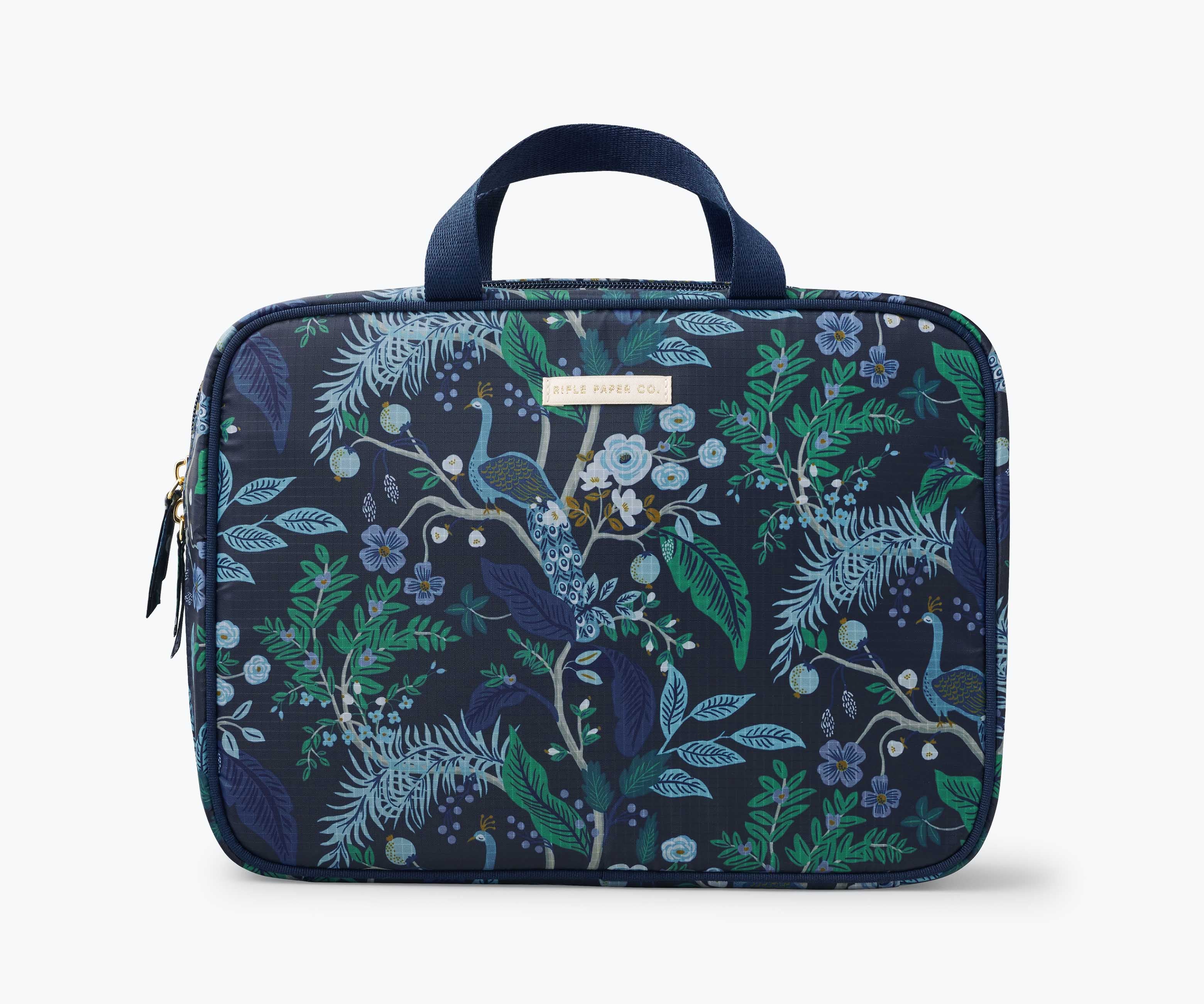 Travel Cosmetic Case - Peacock
