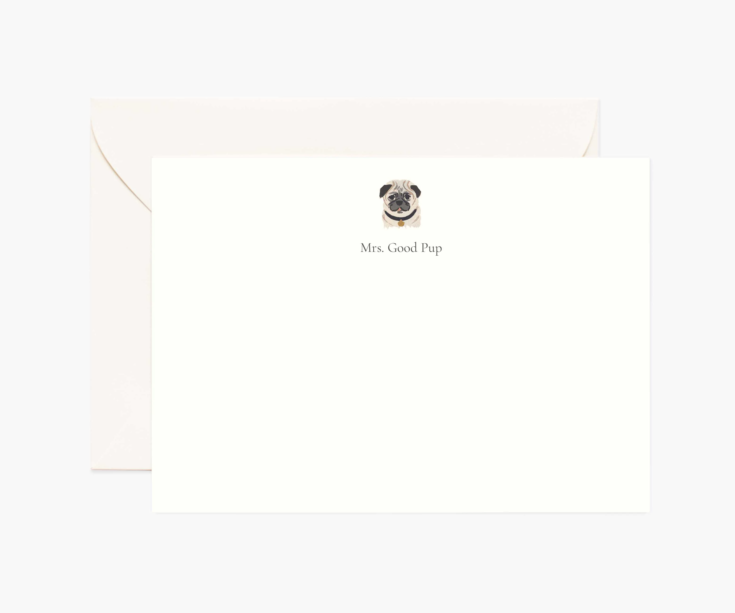 Pets Personalized Stationery - Dog 6