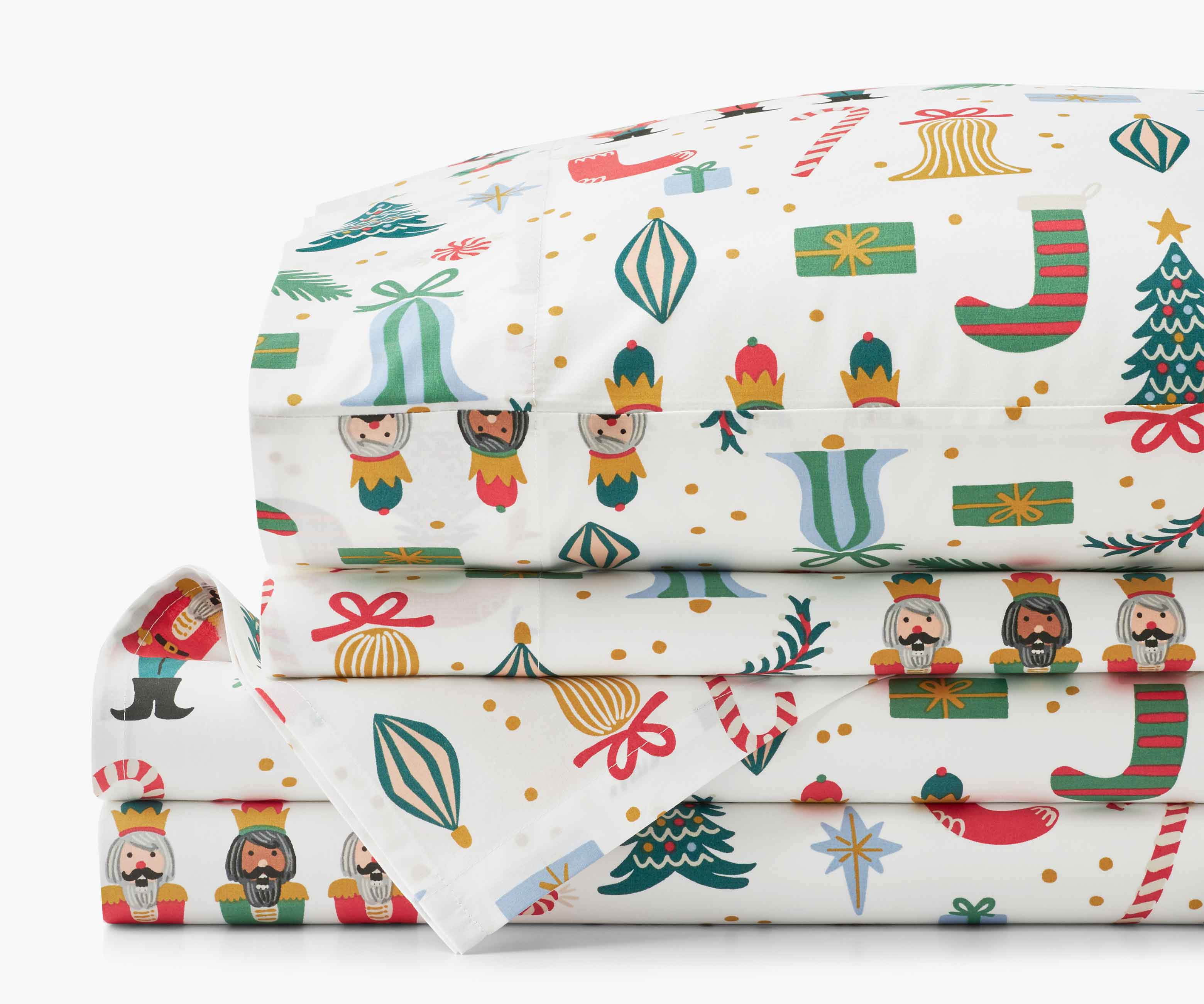 Percale Sheet Set - Nutcracker