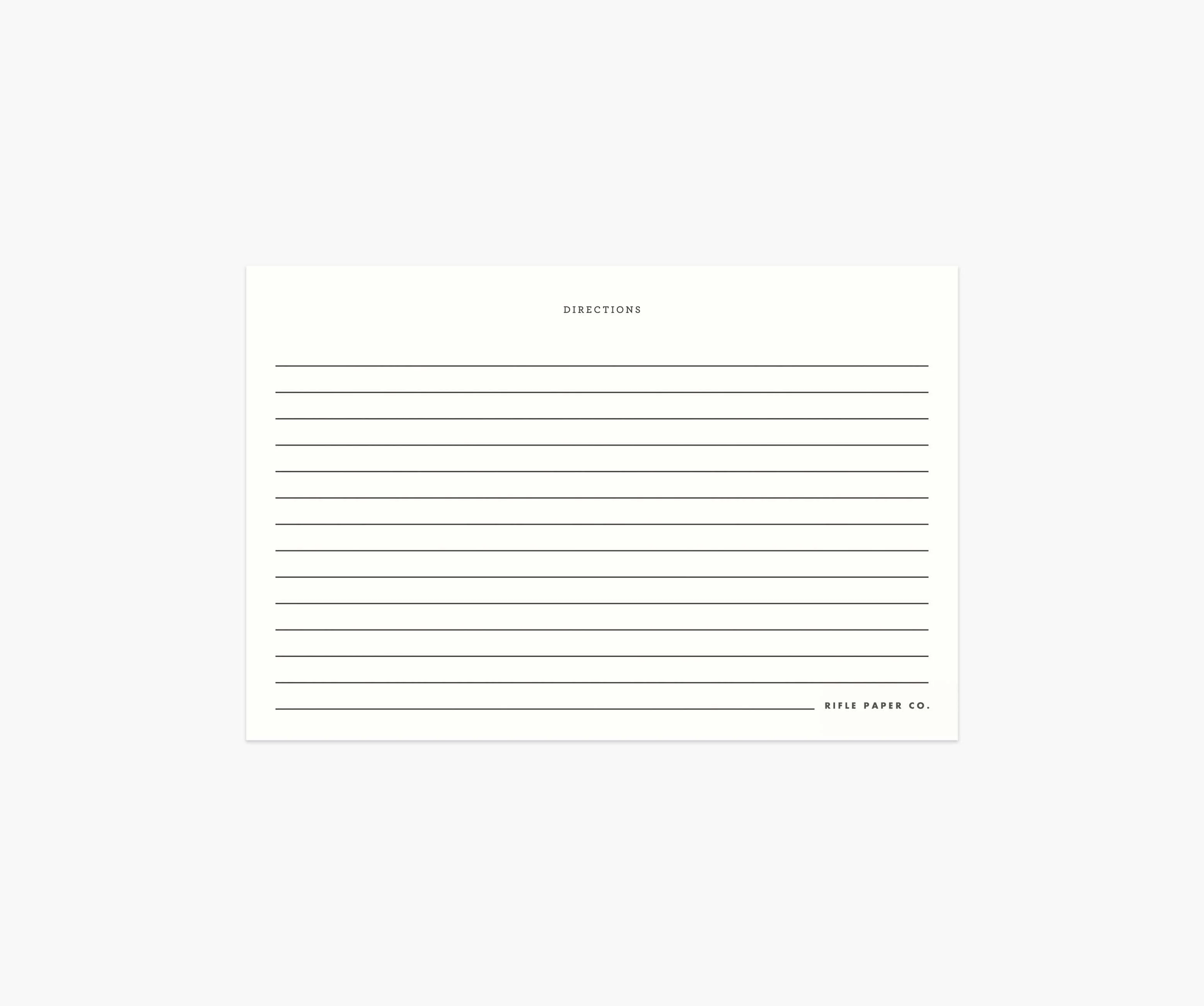 Charcoal Spoon Refill Recipe Cards