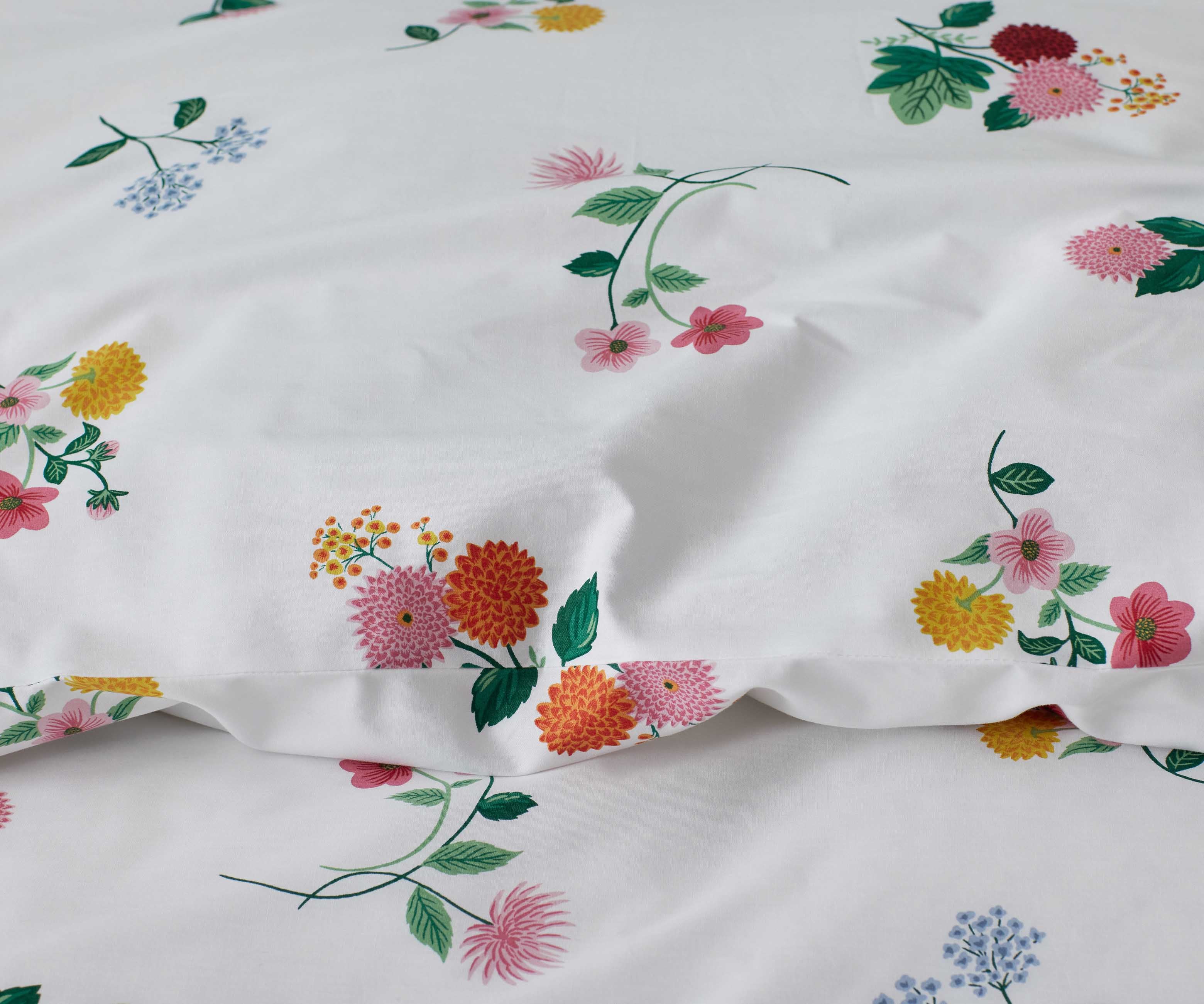 Percale Comforter - Ditsy Dahlia