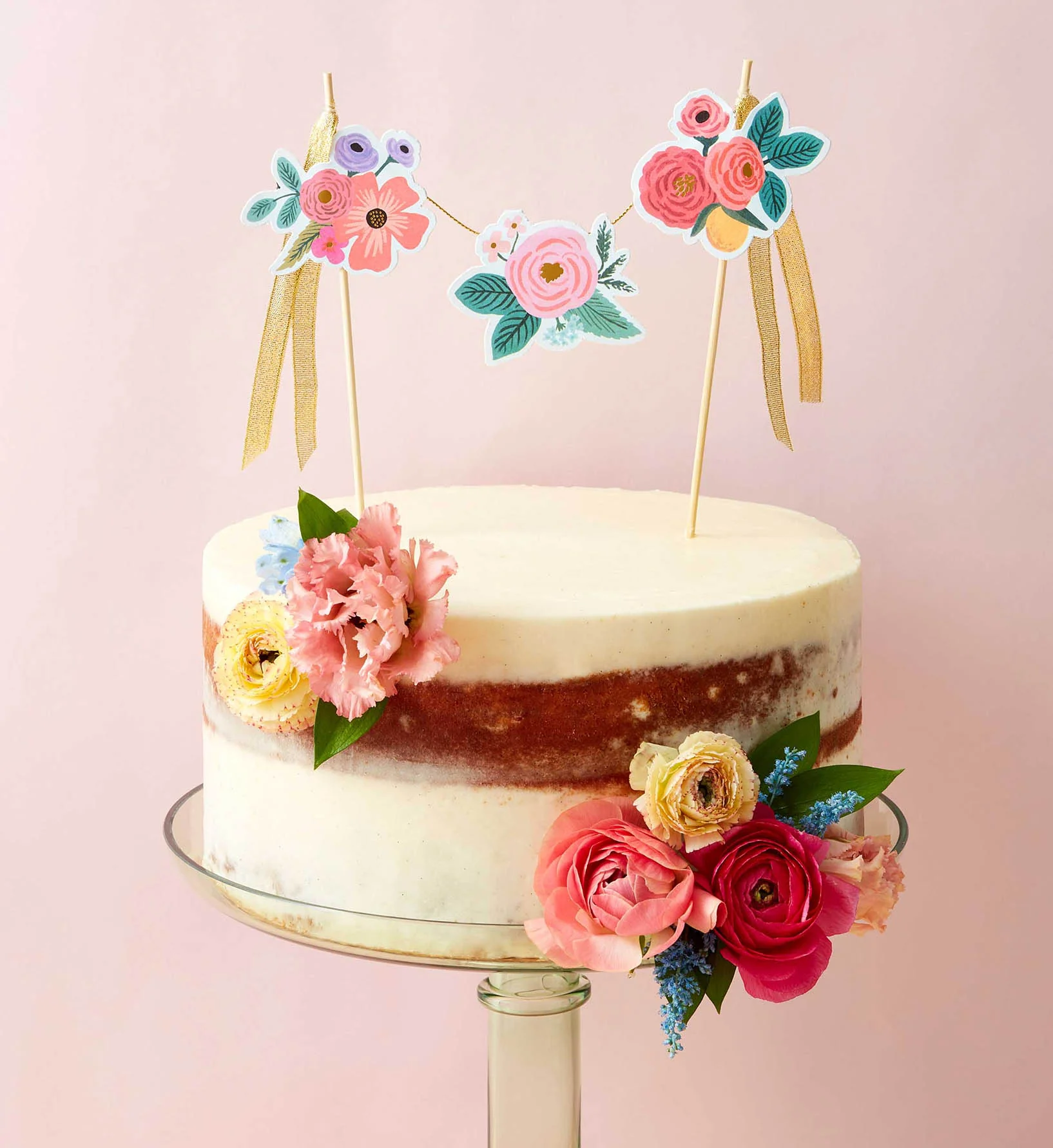 Cake Topper - Garden Party