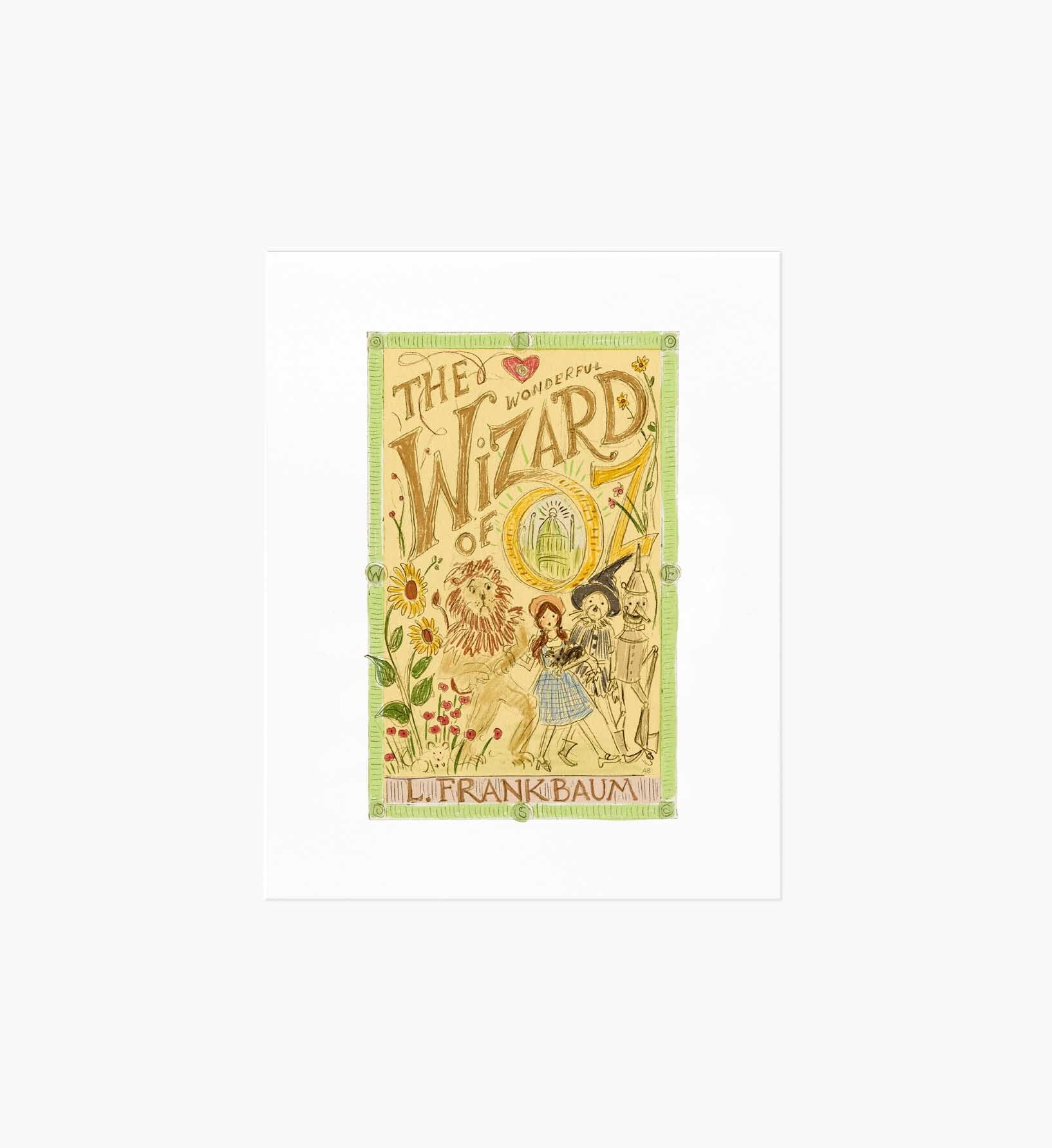 Wizard of Oz Sketch Art Print