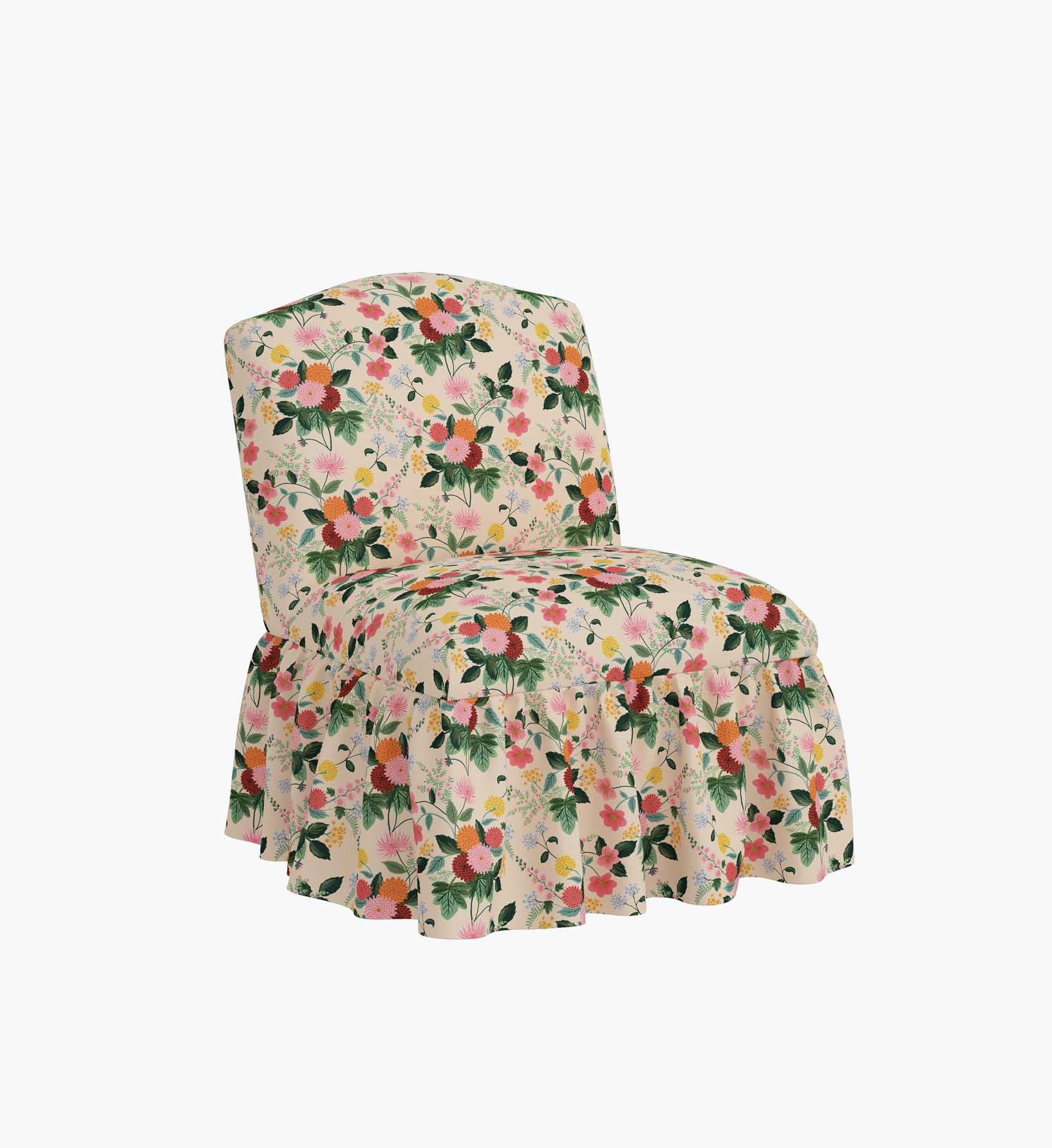 Edie Slipper Chair - Dahlia
