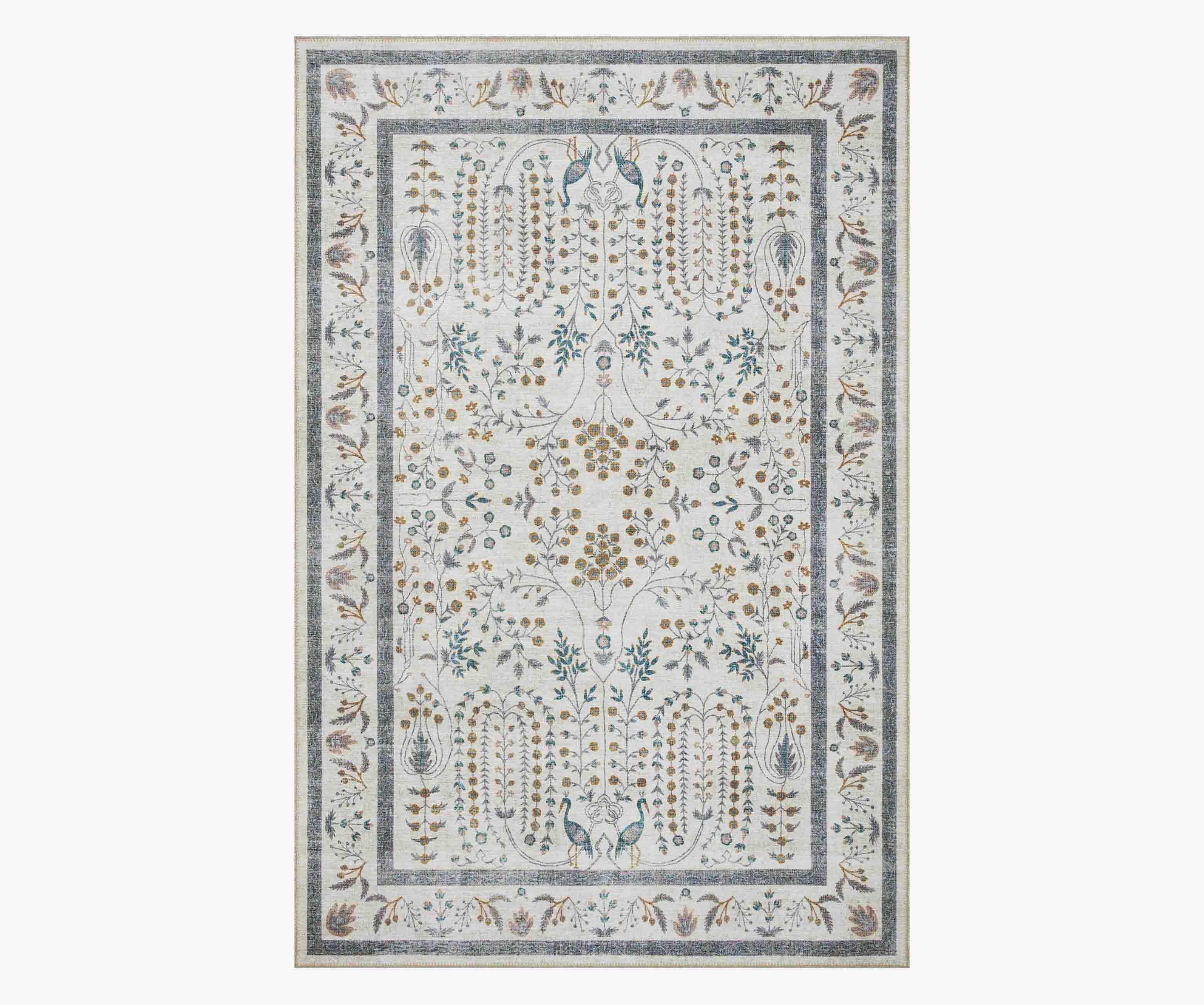 Maison Wisteria Power Loomed Rug - Cream