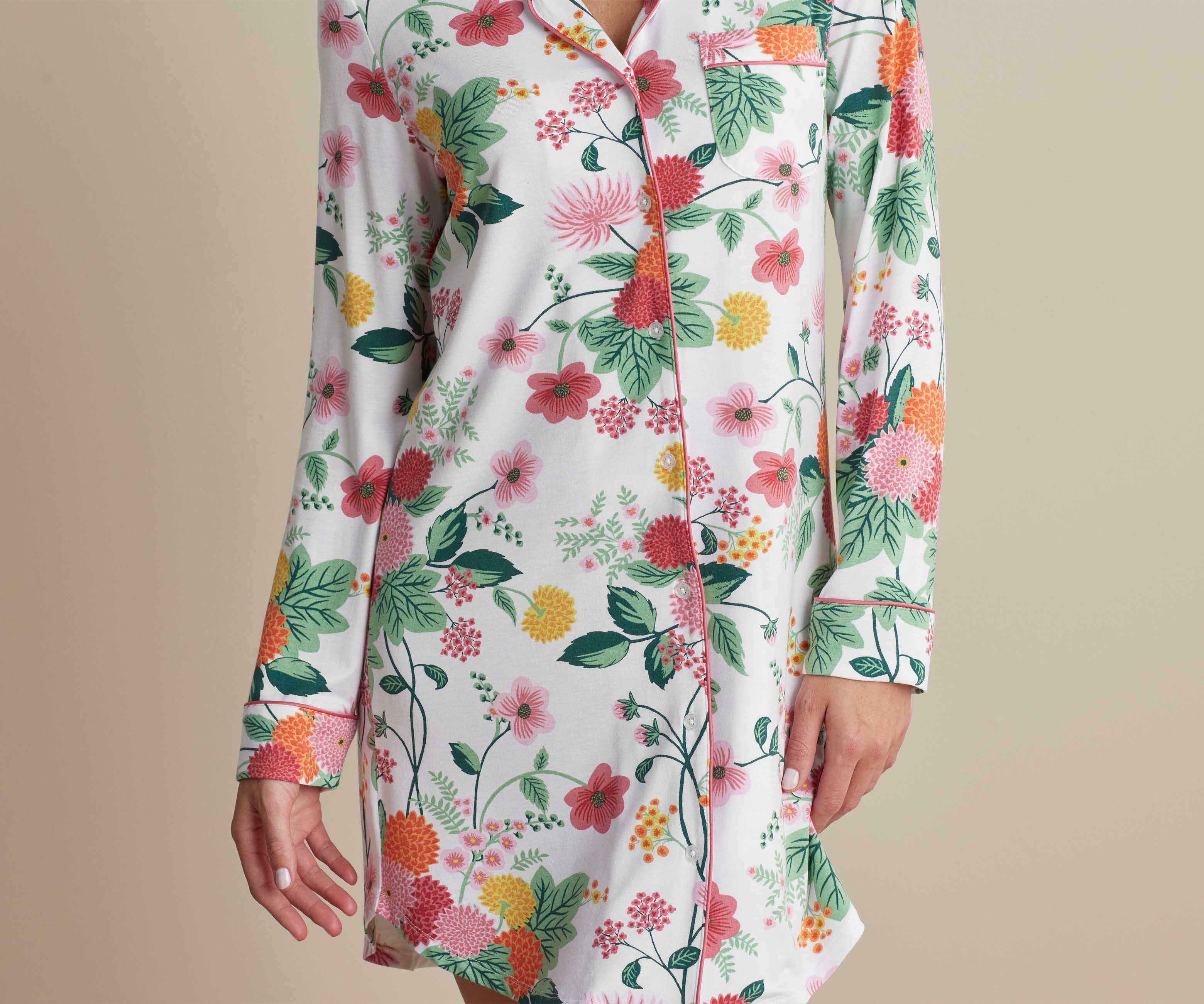 Tencel Modal Nightshirt - Dahlia