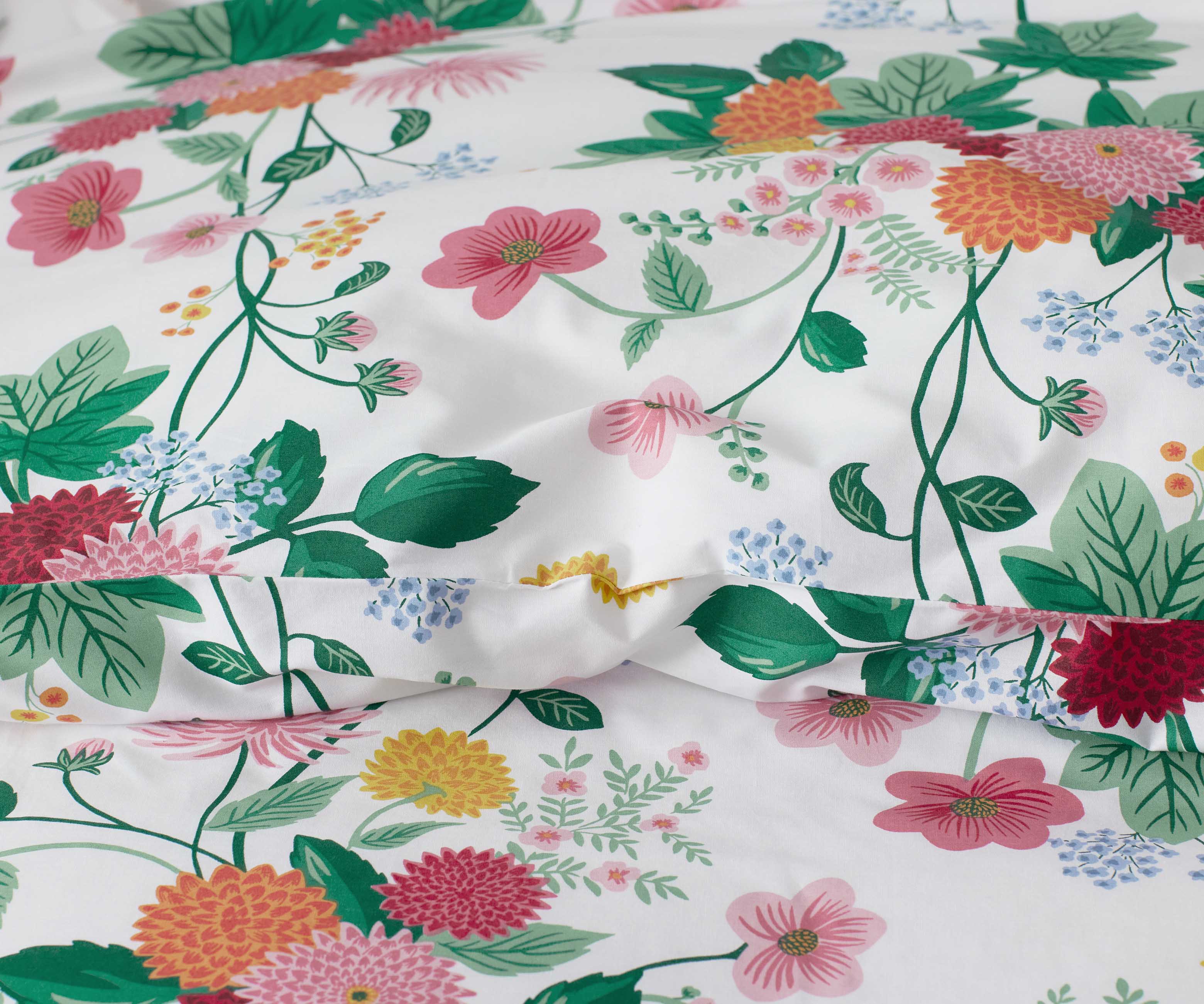 Percale Duvet Cover - Dahlia