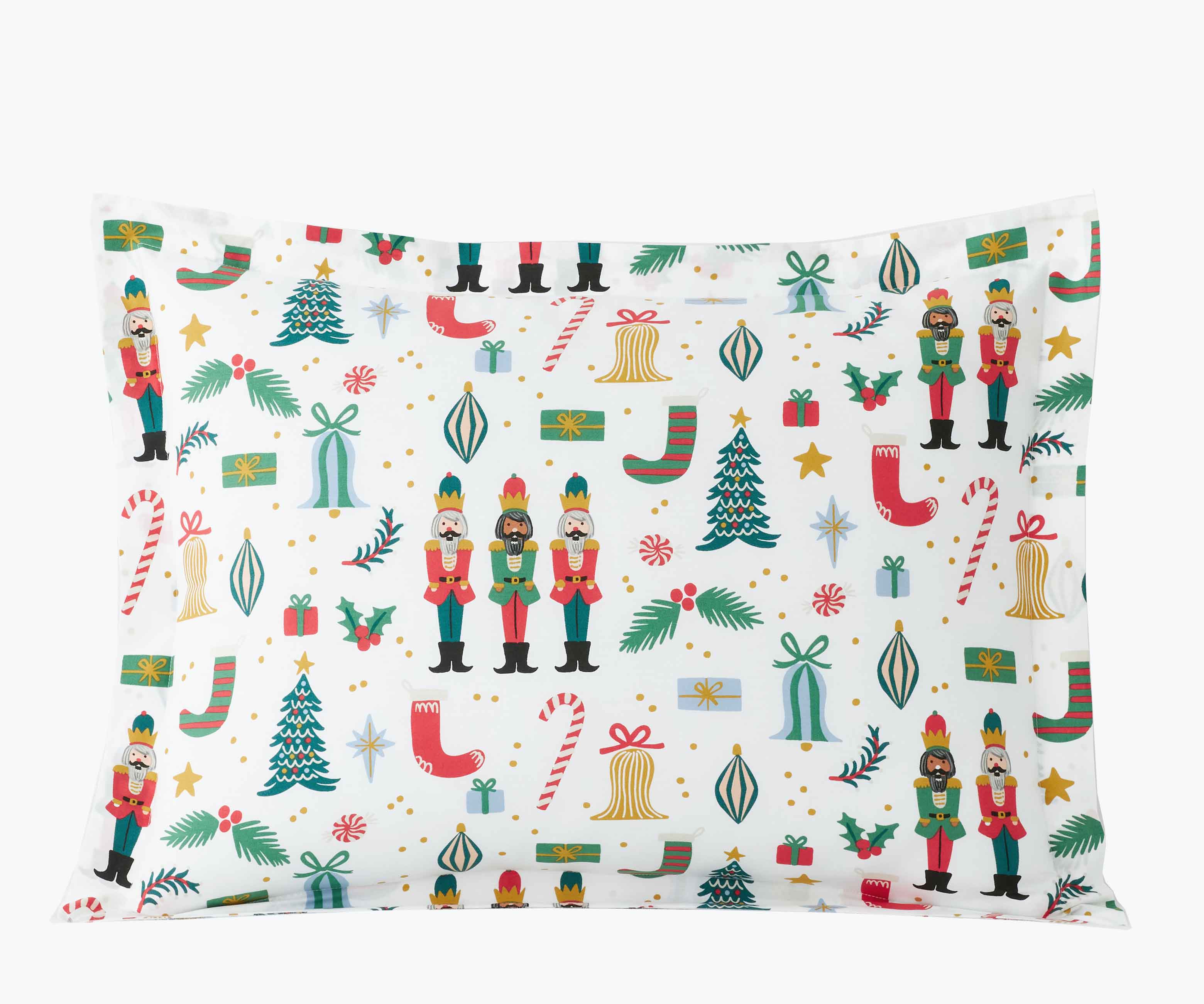 Percale Sham - Nutcracker