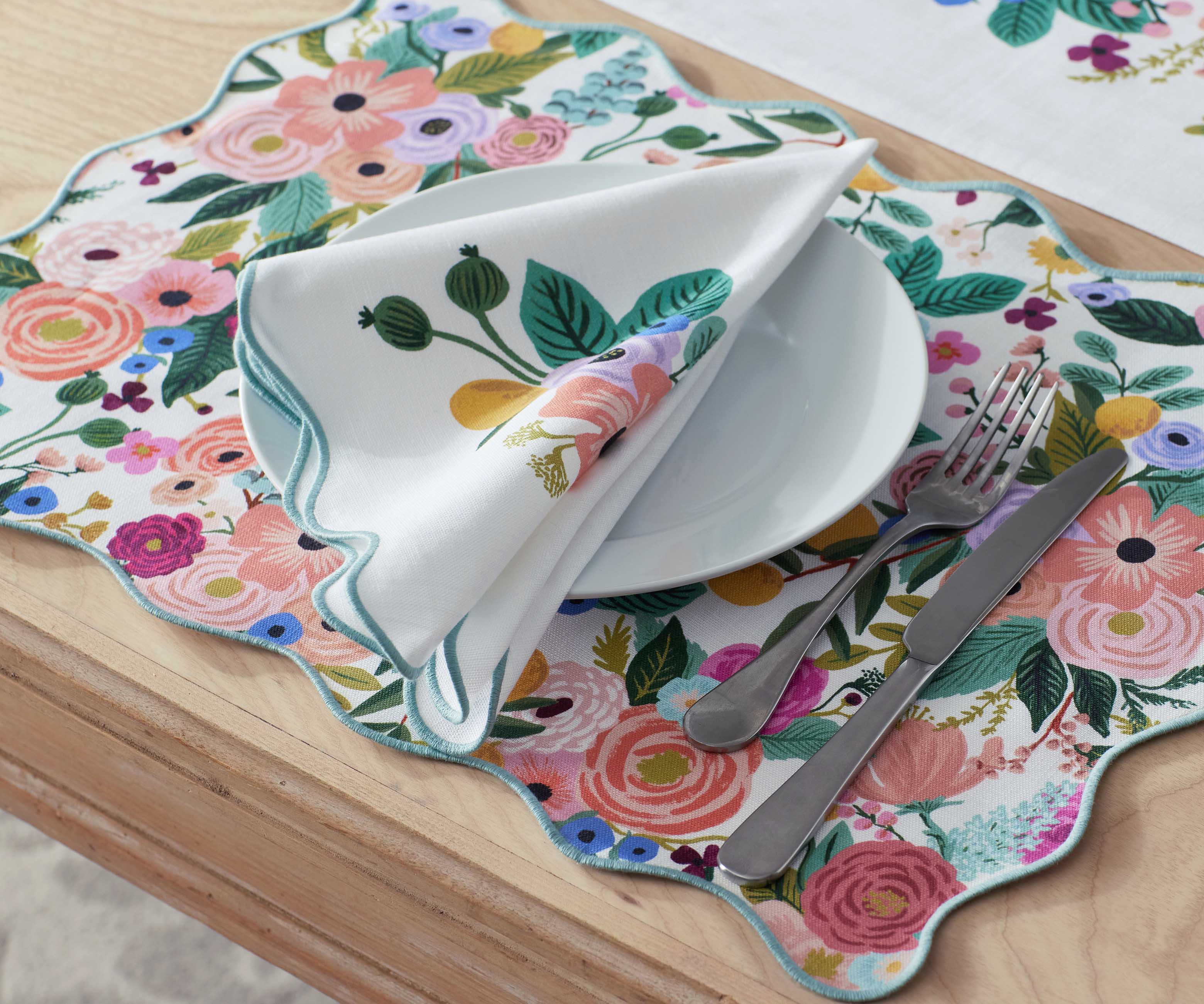 Cotton Placemats - Garden Party