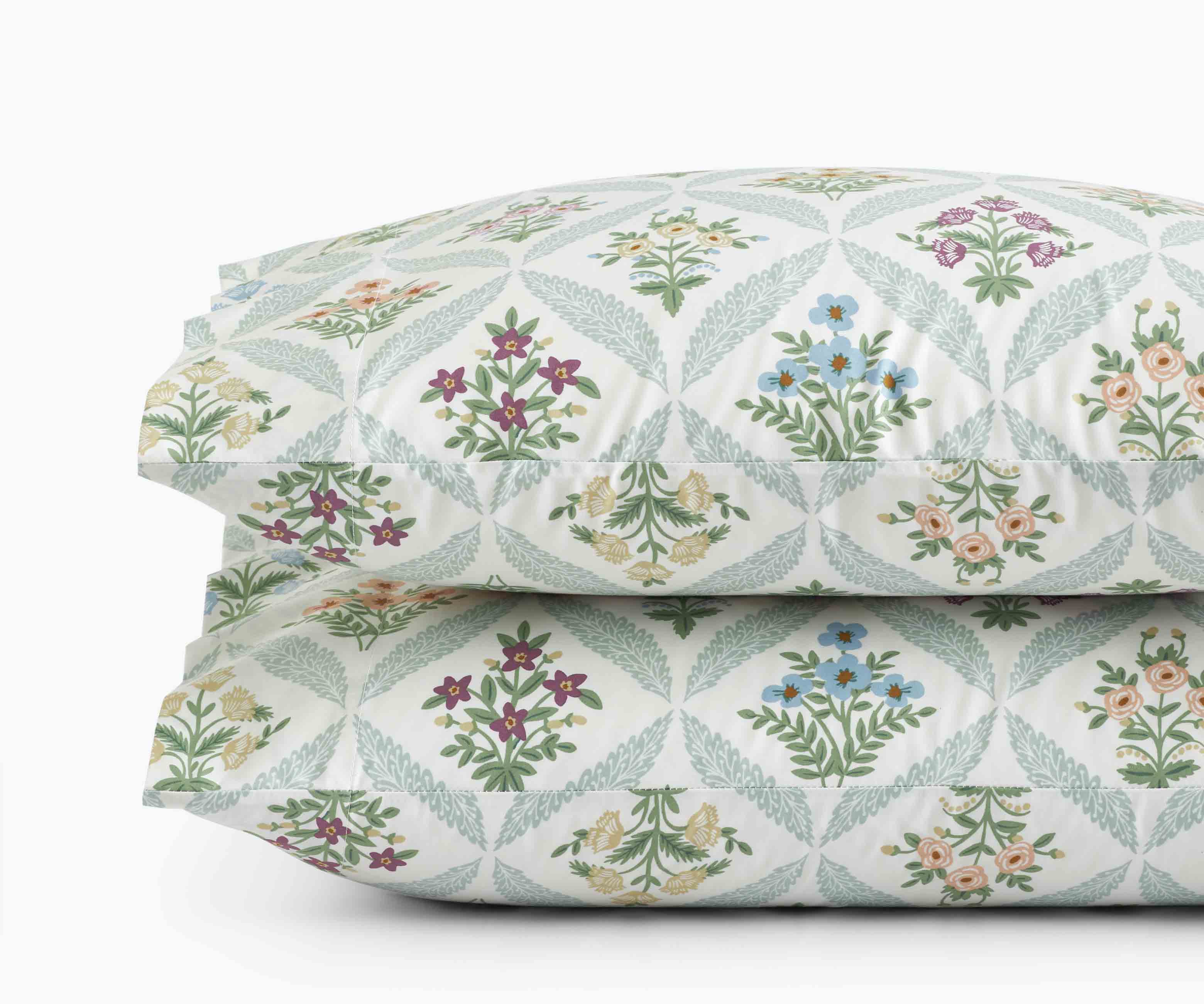 Sateen Pillowcases - Estee Garden
