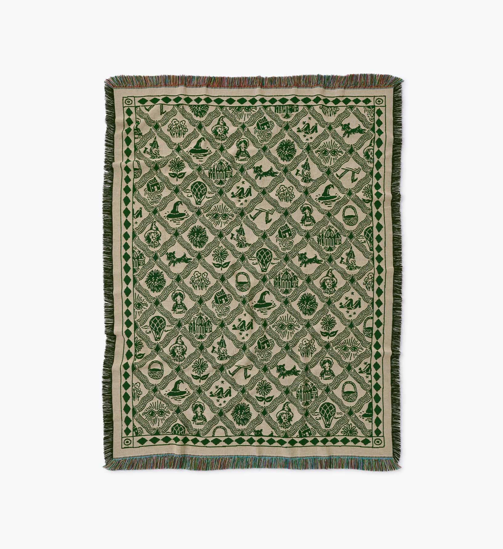 Woven Blanket - Wizard of Oz