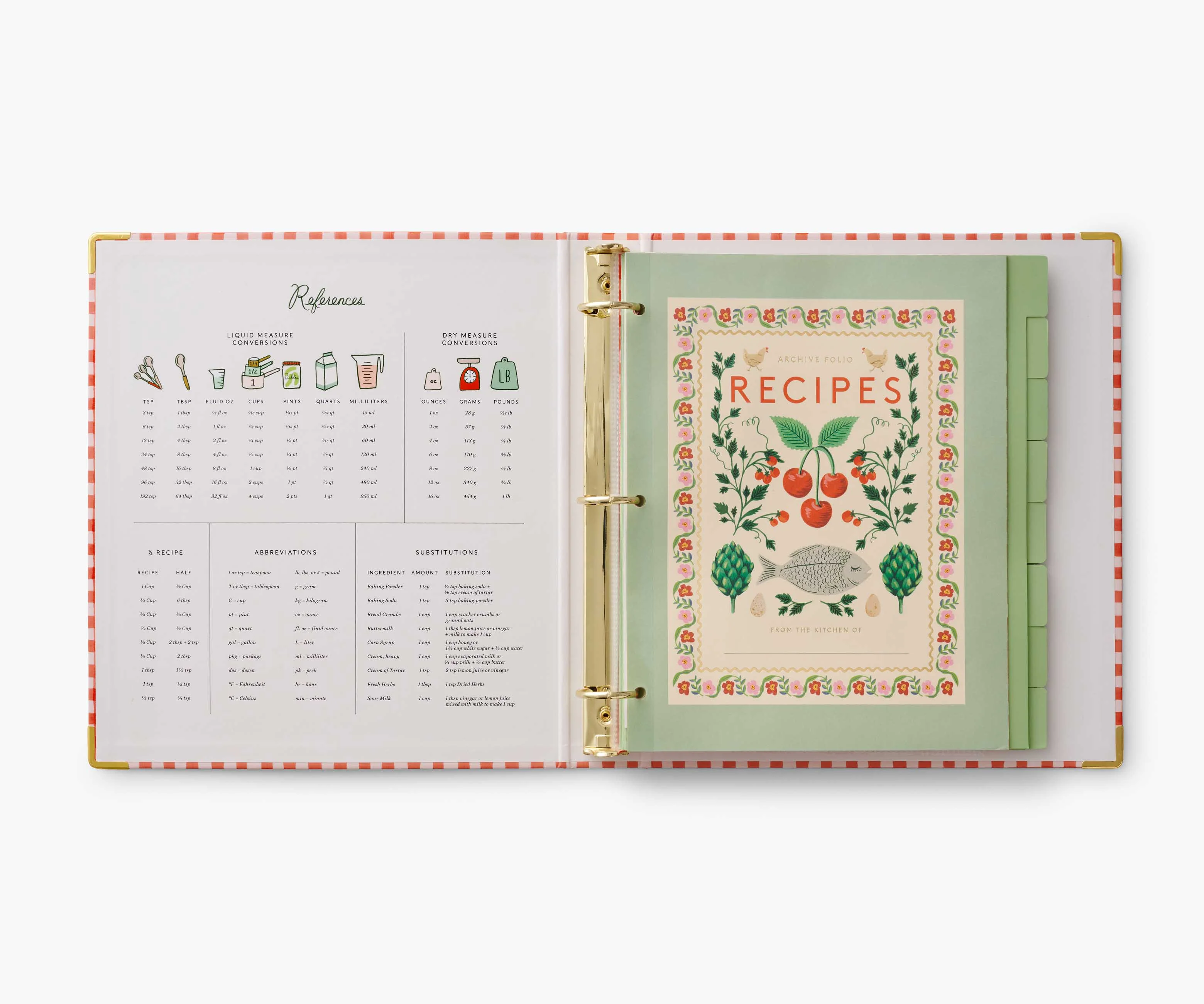 Recipe Binder - Cherry Farm
