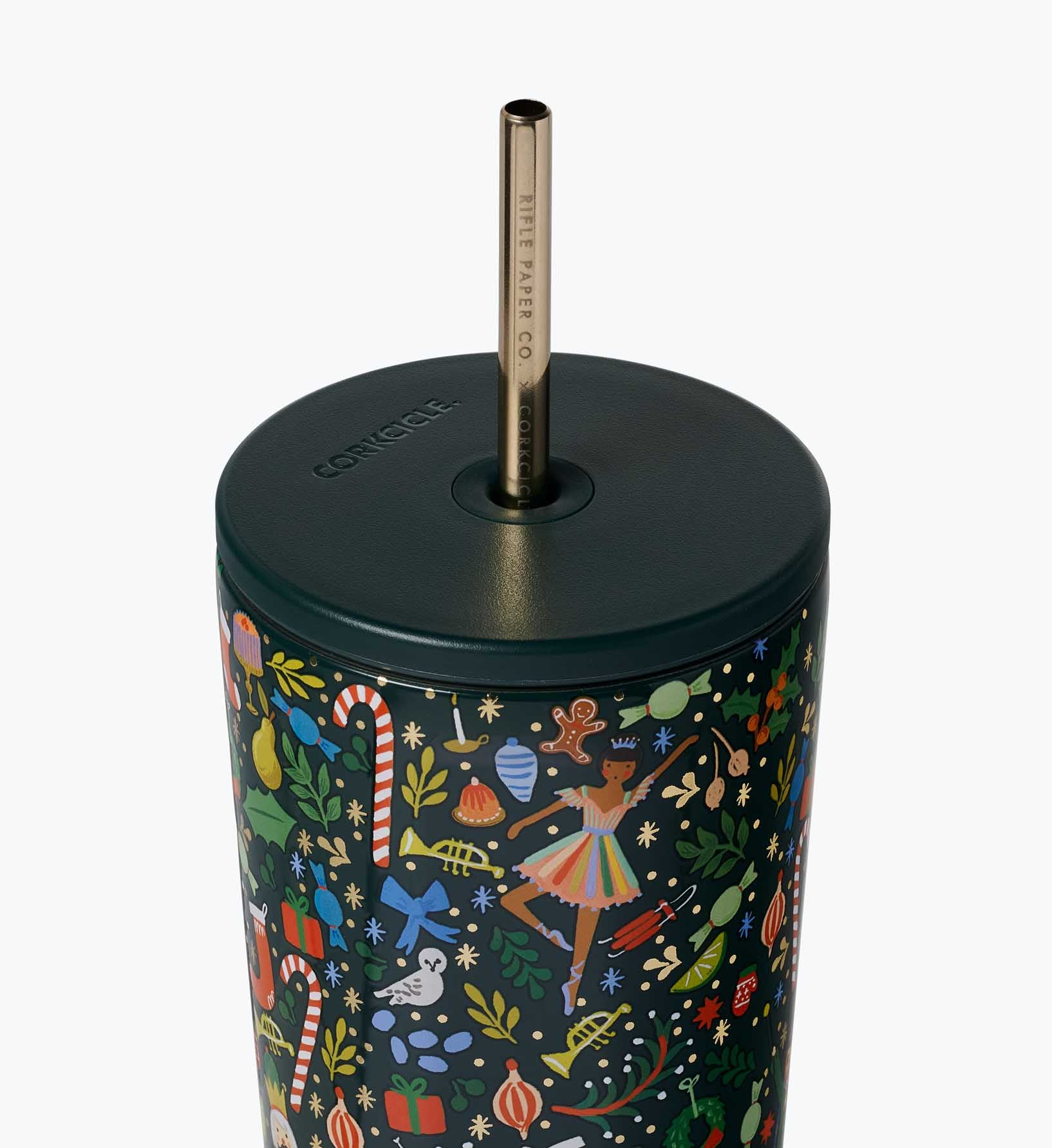 24 oz. Cold Cup - Nutcracker Green