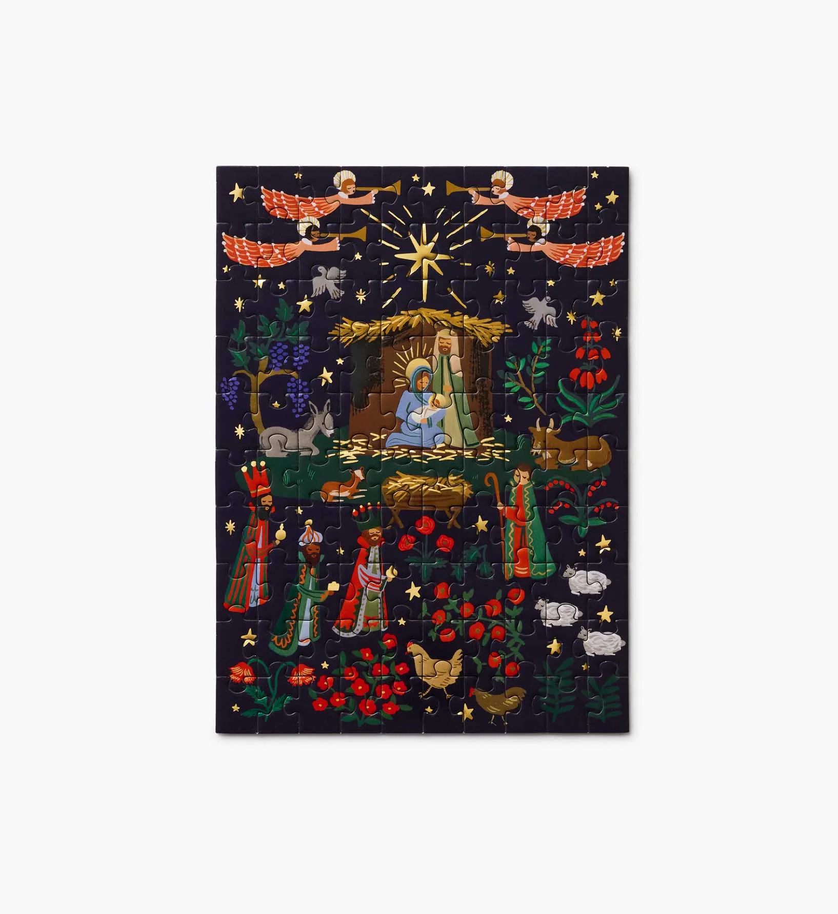 Mini Holiday Jigsaw Puzzle - Nativity