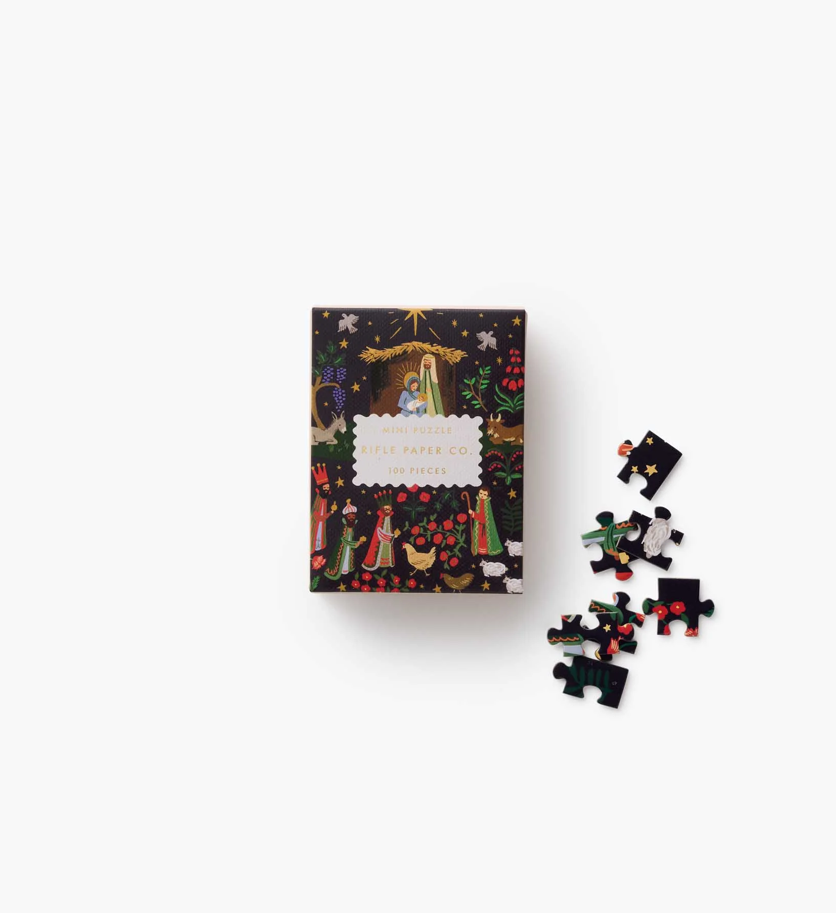 Mini Holiday Jigsaw Puzzle - Nativity